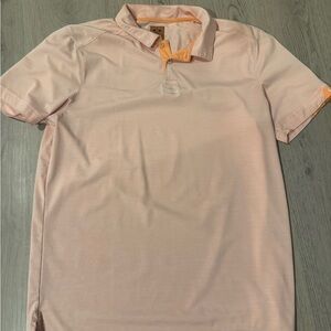 Men's Peach Polo Shirt